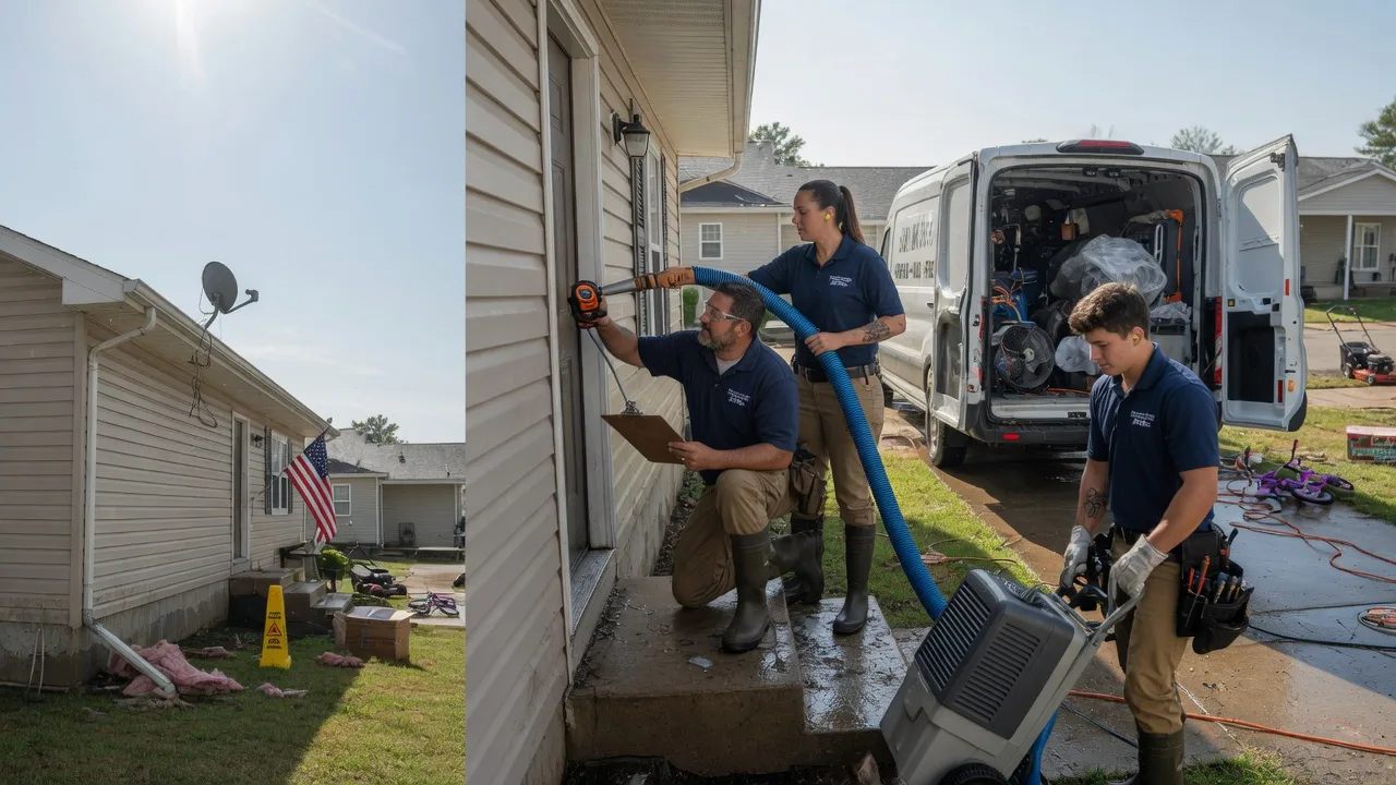 Ceiling Water Damage Restoration in Crystal City, MO near me